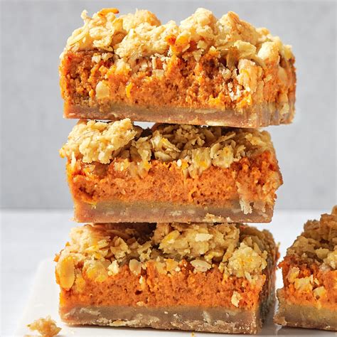 Oat Flour Pumpkin Bars