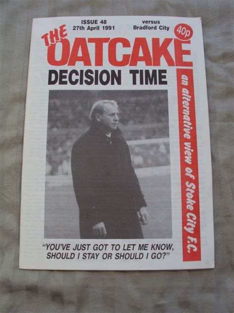 oatcake fanzine stoke city history