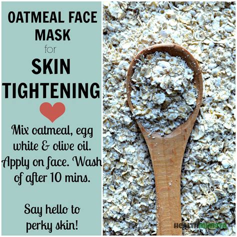 Oatmeal Egg Face Mask