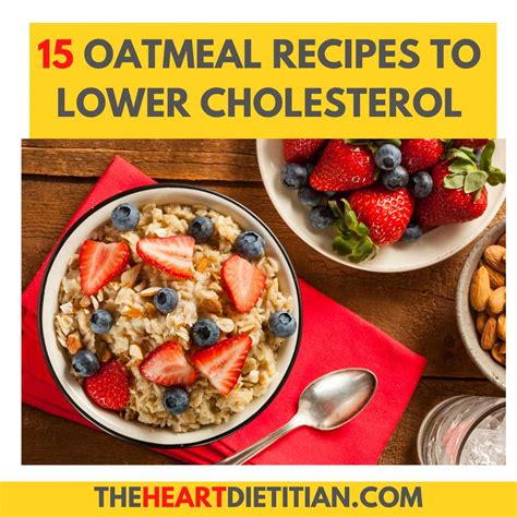 Oatmeal For Cholesterol Control