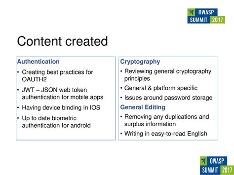 oauth best practices owasp