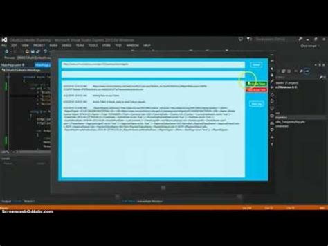 oauth sample code c#