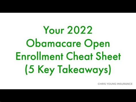 obama care open enrollment 2022