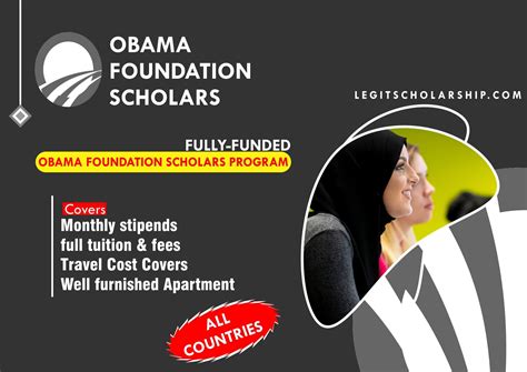 obama foundation scholars program 2024