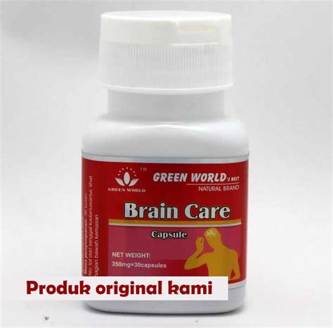 obat herbal brain care capsule yang asli