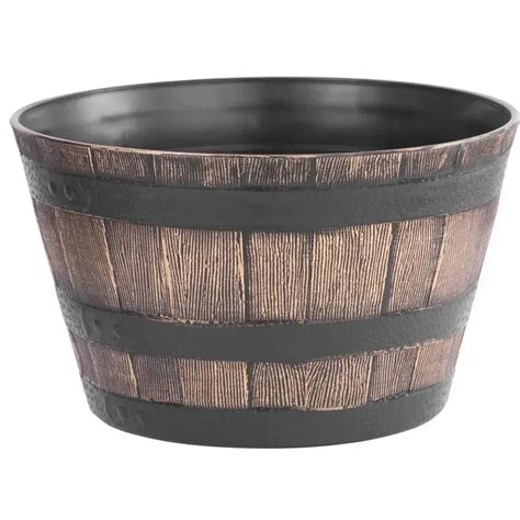 Übertopf Holz handgeschaffen Blumentopf für Dekor origineller Deko