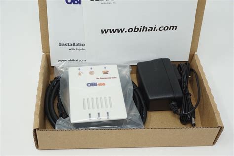 Obihai OBI100 VoIP Telephone Adapter with Google Voice & SIP