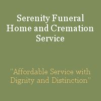obituaries for serenity funeral home