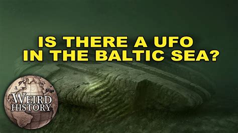 object beneath the baltic sea