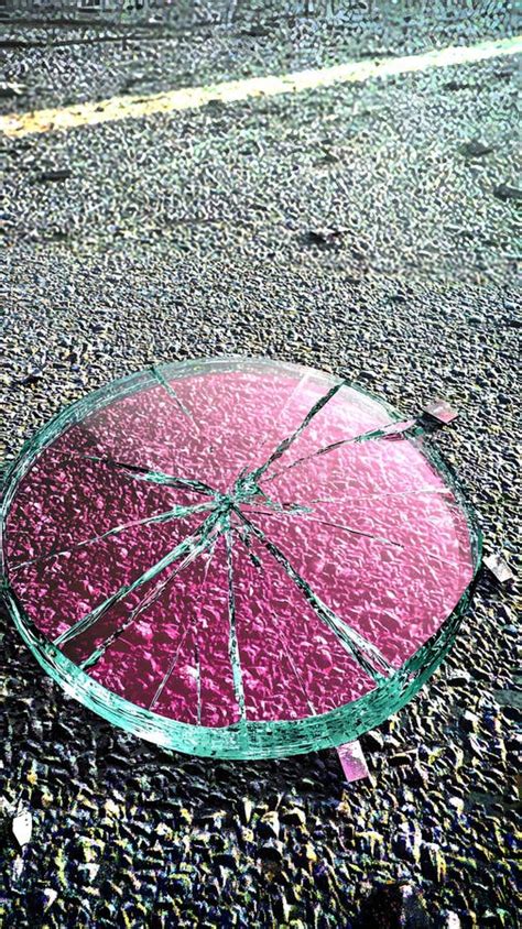 object glass of the gritty