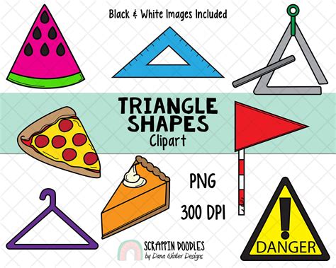 Triangle objects clipart 8 » Clipart Station