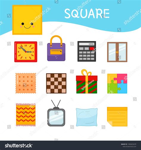 49+ Square Shape Object Clipart Images Ugot