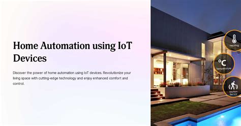 Objective Of Home Automation Using Iot