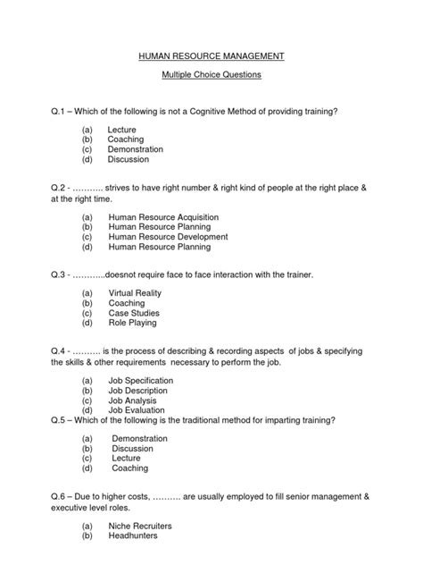 objective type questions meaning