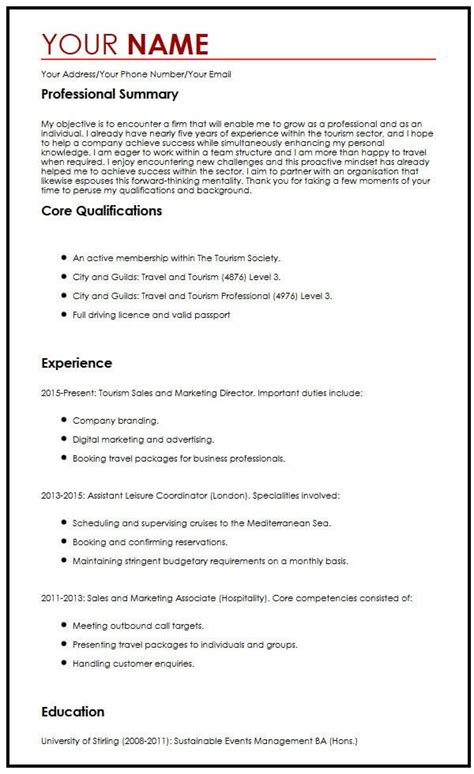 objectives in curriculum vitae example for students