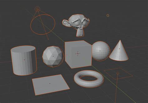 objects 3d blender