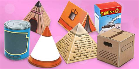 objects using 3d shapes