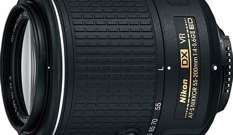 Lente Objetivo Nikon 55200mm Dx Vr Ii Para Camara US
