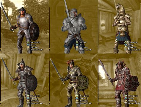 oblivion heavy armor ranked