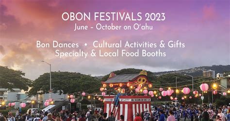 obon festival hawaii 2023