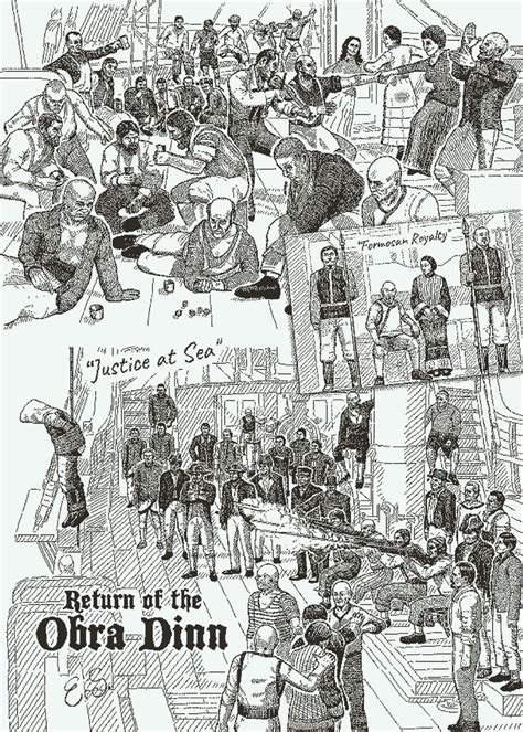 Obra Dinn Printable Resources