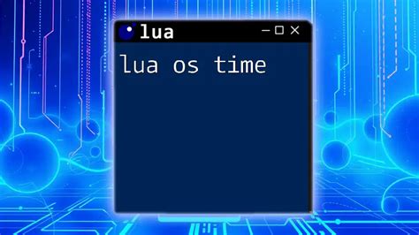 Obs Date And Time Lua