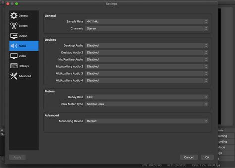 Obs Encoder Preset