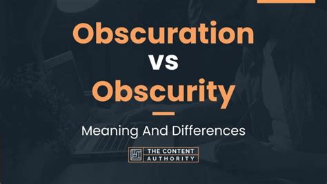 obscurity meaning in programming