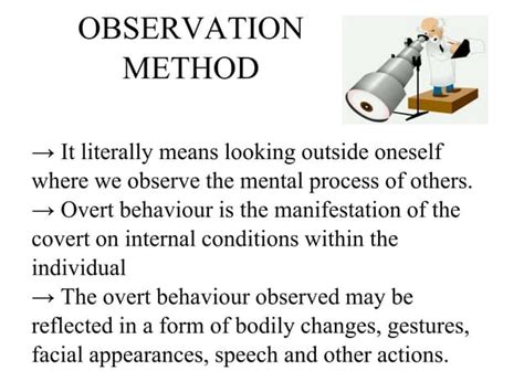 observation method in research methodology ppt