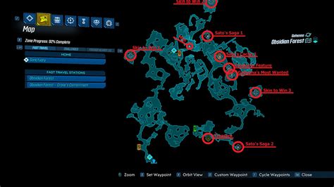obsidian forest crew challenges