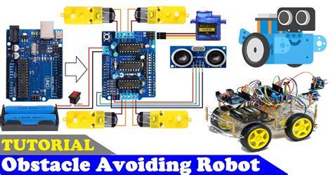 Obstacle Avoider Robot Using Arduino UNO ElectroVigyan