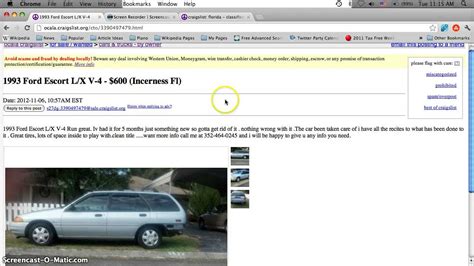ocala craigslist