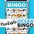 ocean bingo printable