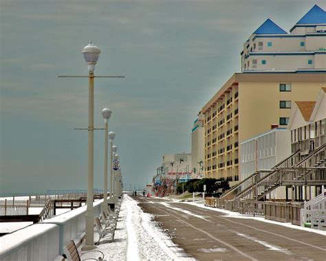 Ocean City Winter Arrives in an Icy Way Ocean City Cool