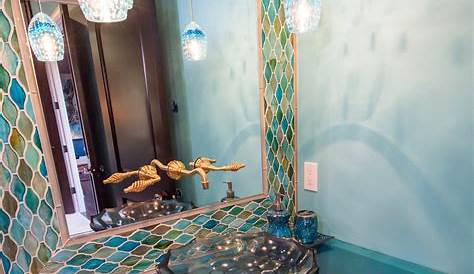 20+ Ocean Bathroom Decor Ideas SWEETYHOMEE