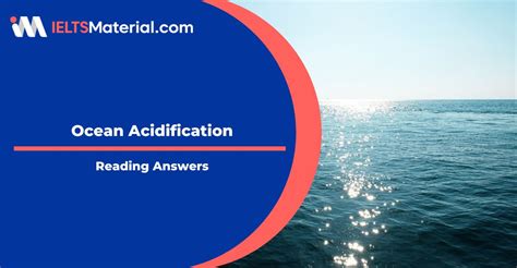 +14 Ocean Acidification Reading Answers References