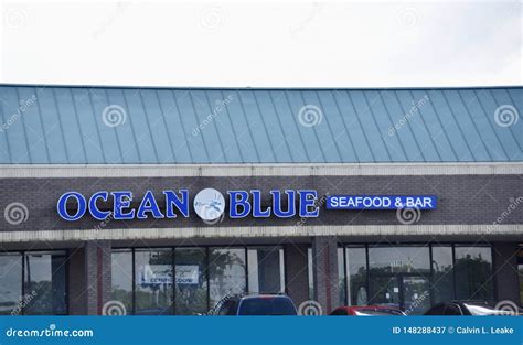 ocean blue seafood bar