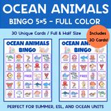 Ocean Printable Bingo 5X5