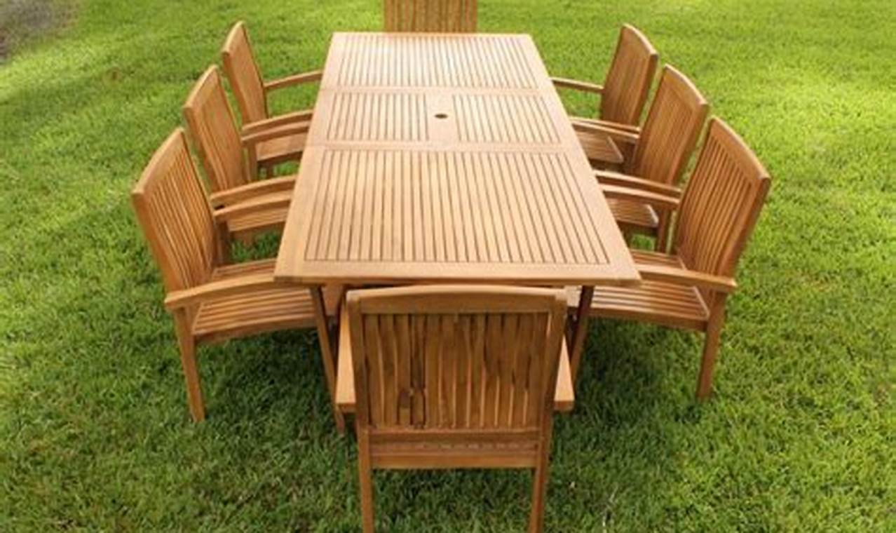 oceanic teak outdoor furniture