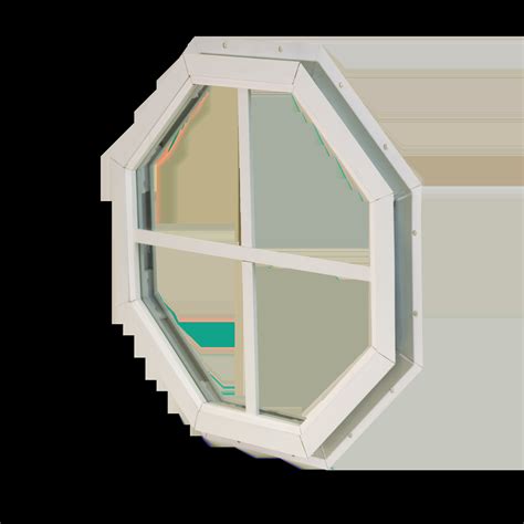 Octagon Gable Window
