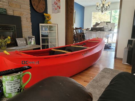 Blackfly Octane Whitewater Canoe USED Blue Northeast Paddlers