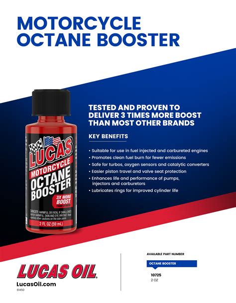 Octane Booster Motorcycle