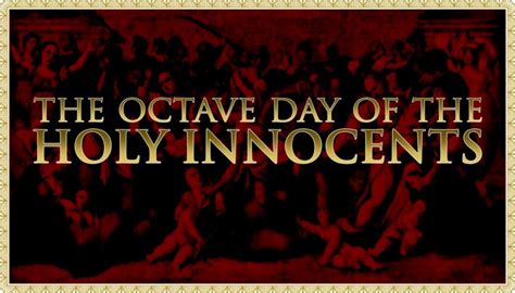 octave day of the holy innocents