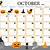 october 2022 calendar printable free halloween pages