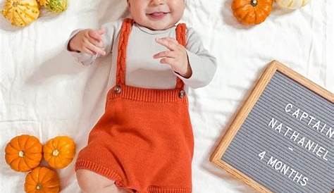 October Monthly Milestone Ideas 35 Unique Baby Photo DIY At Home