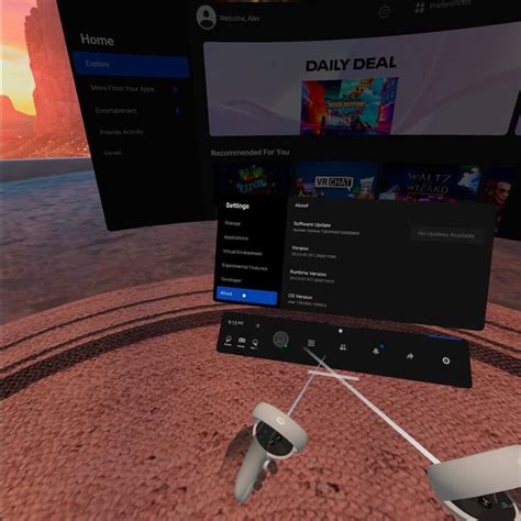 oculus vr quest 2 software