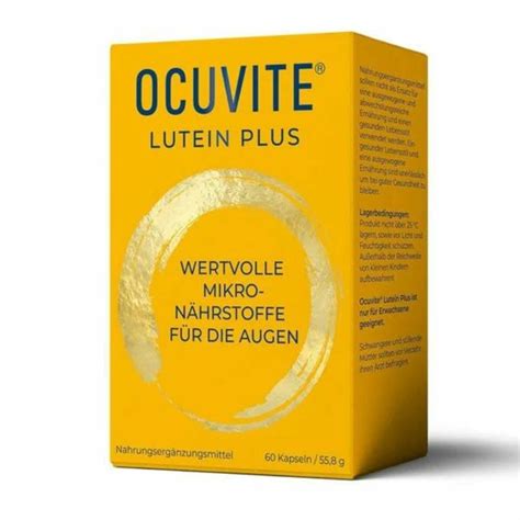 Ocuvite Lutein Plus Beipackzettel