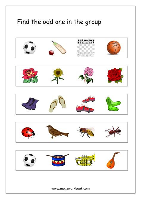 Odd One Out SPORT English ESL Worksheets for distance learning and