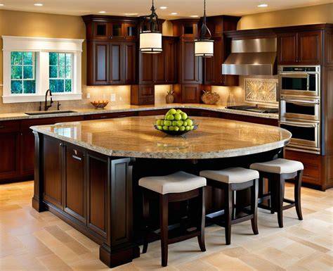 Odd Shaped Kitchen Islands