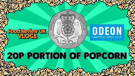 Odeon Popcorn Carbs